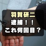 【何度目？】羽賀研二が虚偽登記事件で逮捕！過去の逮捕歴は？