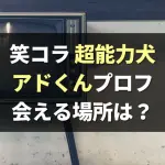 【超能力犬】笑コラ アドくんがかわいい！犬種,年齢,声優は？